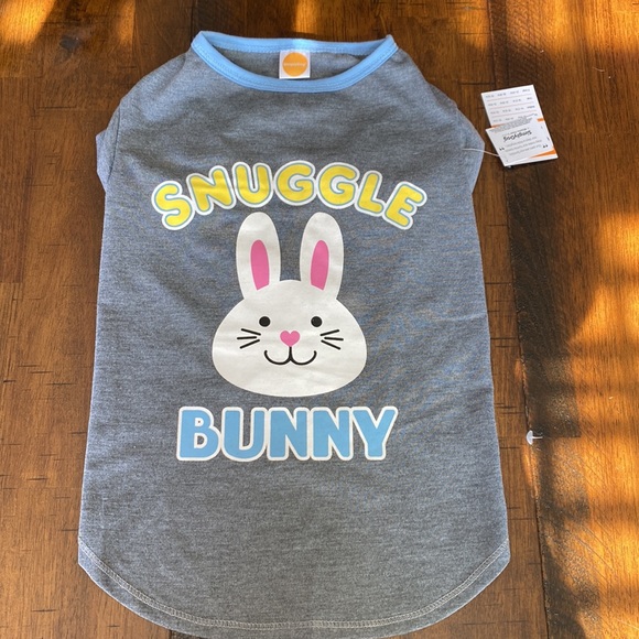 Pet "Snuggle Bunny" Gray Tee - Picture 5 of 9